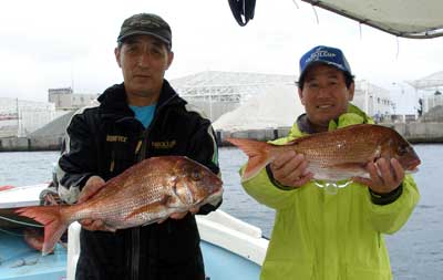 大西・東一氏の釣果