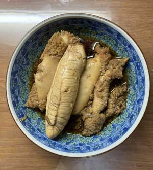 真子の煮付け