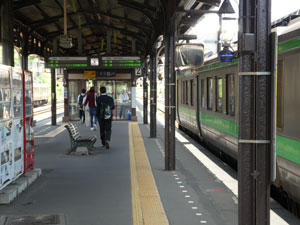 小樽駅ホーム